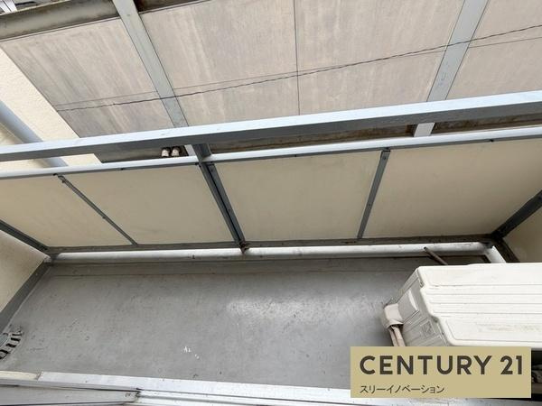 葵コーポのバルコニー|写真は参考写真（反転タイプ）