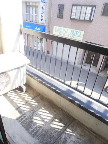 コーポ久栄のバルコニー|★日の当たるバルコニー★