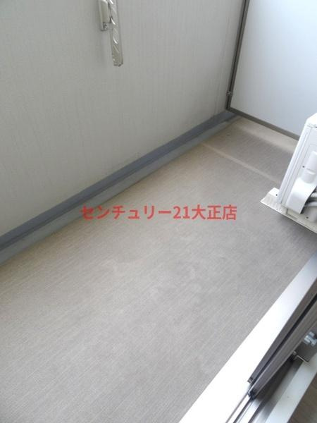 エステージ難波ＷＥＳＴのバルコニー|★日当たり良好のベランダ★