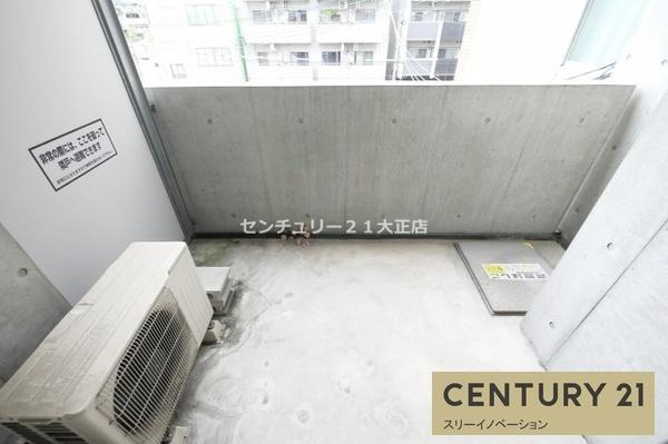 インザグレイス弁天町のバルコニー