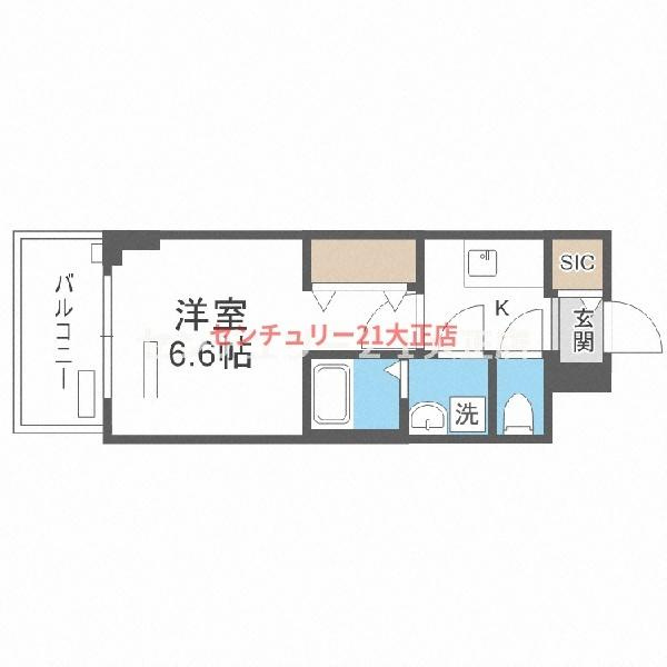レジュールアッシュアーバンイールの間取り