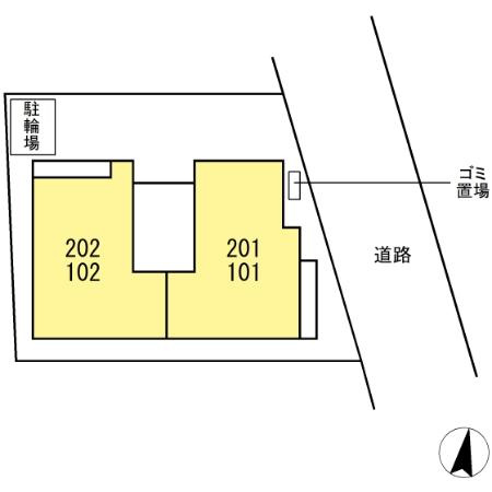 【区画図】 | 世田谷区砧1丁目KJD－ROOM新築工事