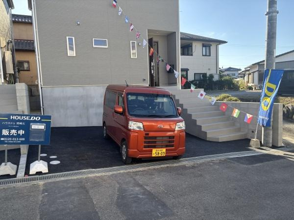 岡崎市滝町第4　全2棟・1号棟の駐車場|２台駐車できます！