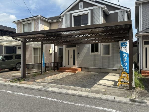 岡崎市渡町・中古戸建の駐車場|３台駐車できます