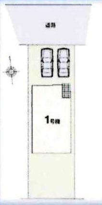 豊田市美里３丁目の新築一戸建の区画図