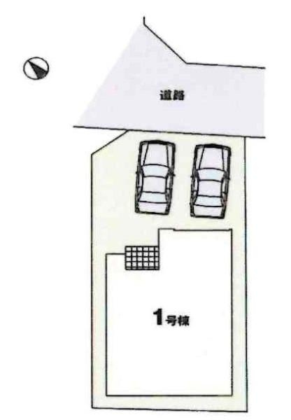 豊田市明和町７丁目の新築一戸建の区画図