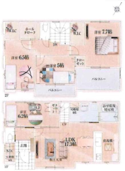 岡崎市中島町字紅蓮の新築一戸建