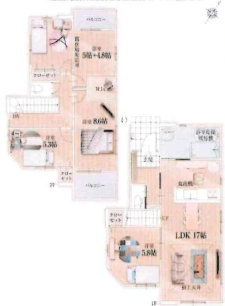 岡崎市中島町字紅蓮の新築一戸建