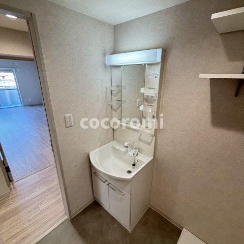 プログレッソ寝屋川の洗面所