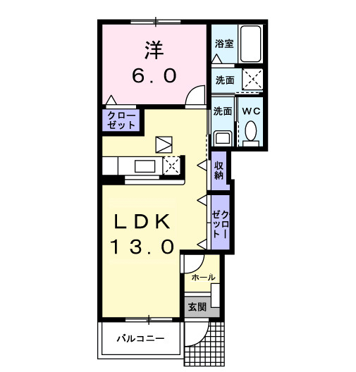 【間取り】 | プロムナード弐番館