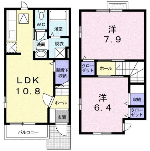 ル・クールの間取り
