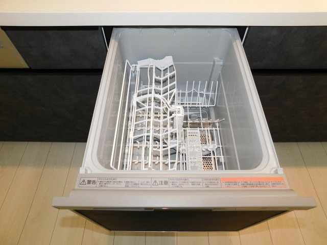 名古屋市瑞穂区田光町３丁目の新築一戸建のキッチン|◇食洗機◇　　家事の時短になる便利な食洗機付き♪