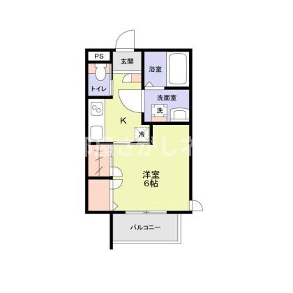 フォレストメゾン773【おとり物件なし】#学生・社会人にオススメ！初期費用分割払いOK！の間取り
