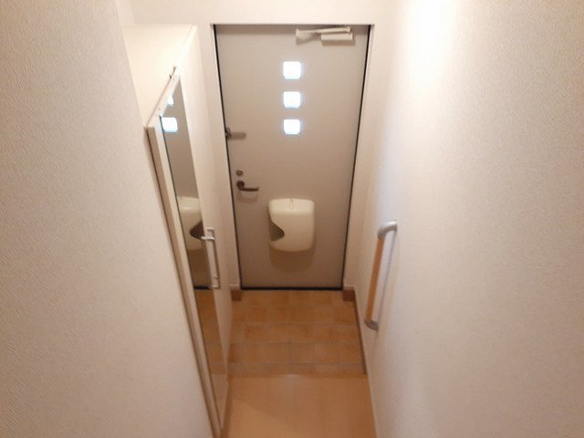 アンジェロハウスＡの玄関