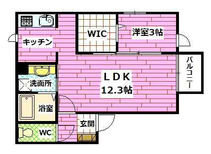 ライブコープ神崎の間取り