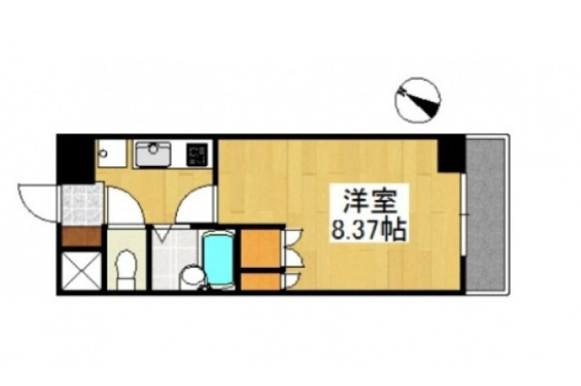 ジュネス天領Iの間取り