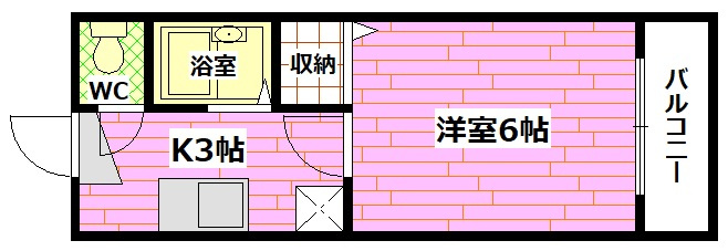 ベイサイドホーム坂の間取り