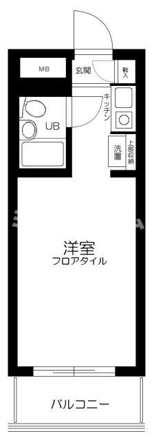 グローリア初穂池上の間取り