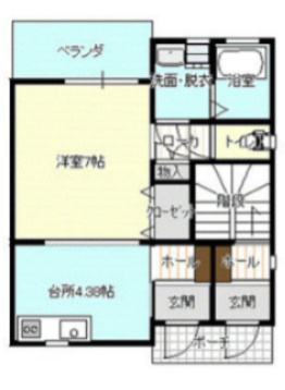 【間取り】 | リヴェールＳ
