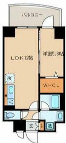 ヴァンテ四つ木の間取り|間取りです。