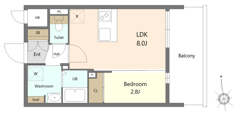 RESIDENCE花畑の間取り