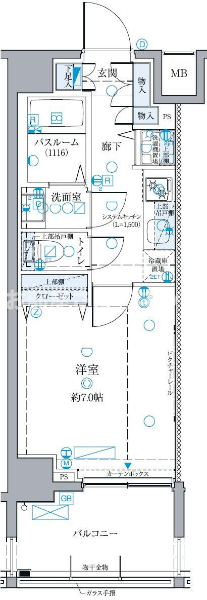 クレヴィスタ板橋西台Ⅲ【おとり物件なし】#学生・社会人にオススメ！初期費用分割払いOK！の間取り