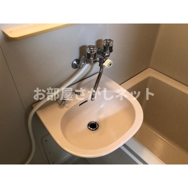 国松ビル【おとり物件なし】#学生・社会人にオススメ！初期費用分割払いOK！の洗面所