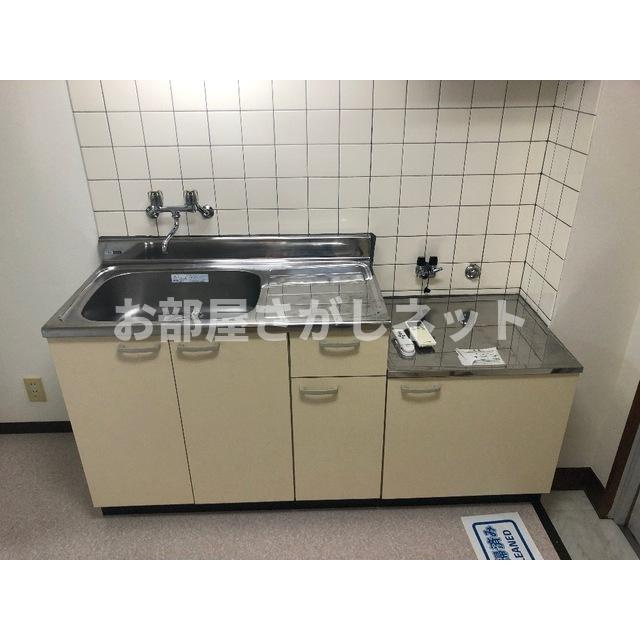 国松ビル【おとり物件なし】#学生・社会人にオススメ！初期費用分割払いOK！のキッチン