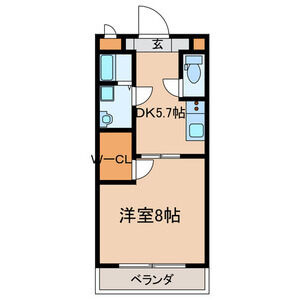 ルーチェクール花畑の間取り