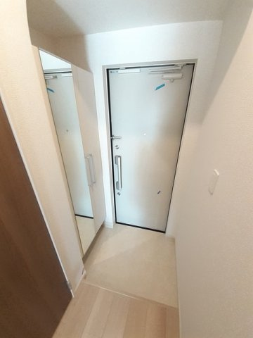 グレイスの玄関|収納もある玄関です