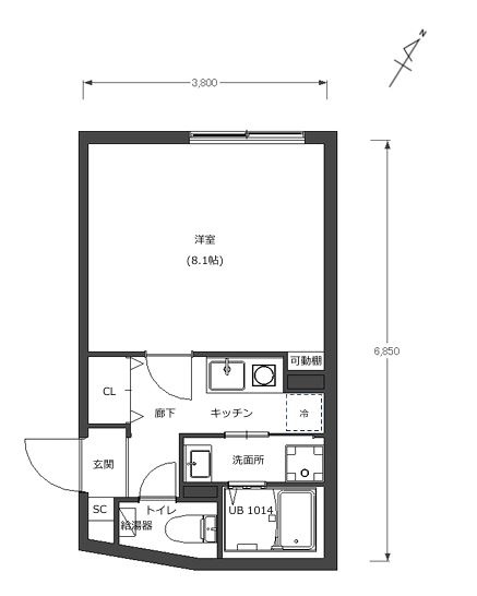 D-STYLE東浅草の間取り
