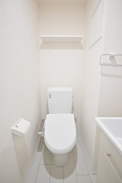 長楽町屋レジデンスのトイレ|ゆったりとした空間のトイレです