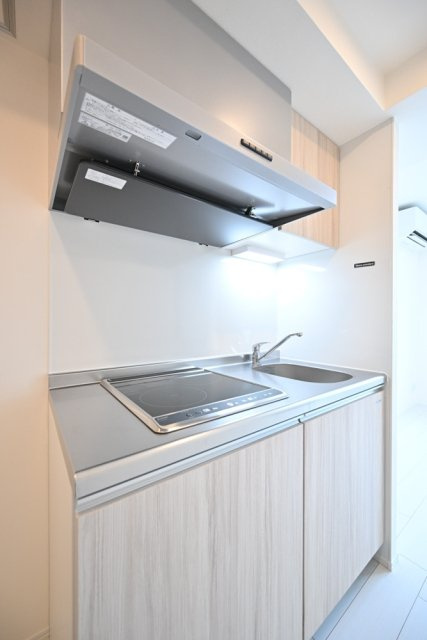 長楽町屋レジデンスのキッチン|2口IHコンロ