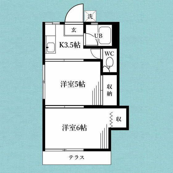 湘南ハイツの間取り