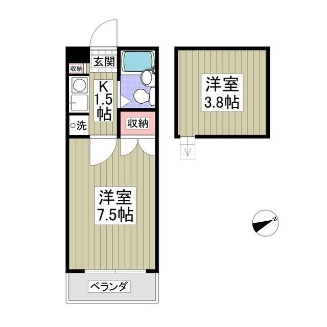 エスペラントイケダの間取り