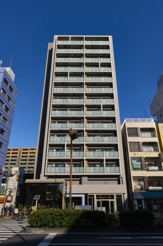 プラウドフラット亀戸ステーションプレイスの外観|外観です