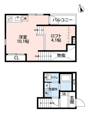 ＲａｄＩＡｎｃｅ新松戸の間取り|間取図