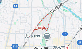 【地図】 | ALEGRIA茨木上中条