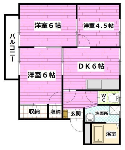フレグランス御代の間取り