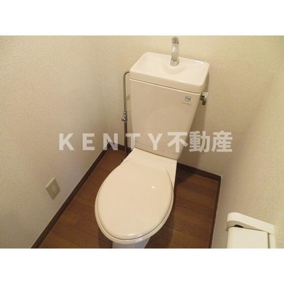 【トイレ】 | ラ・フロレスタ壱番館 | 落ち着いた色調のトイレです