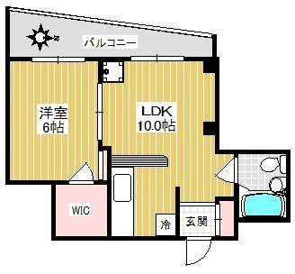 ソマール西竹の塚の間取り