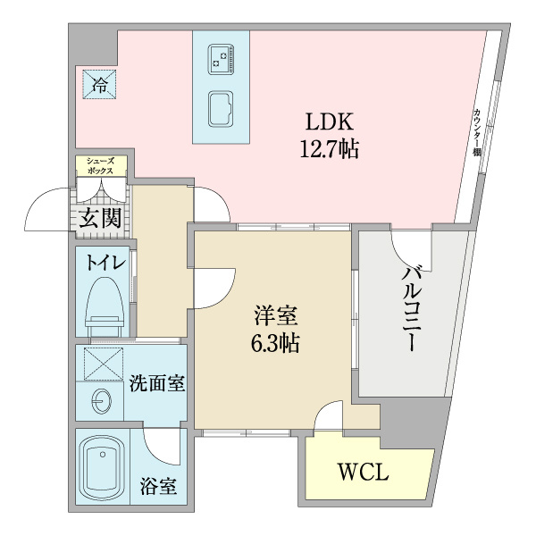 グーズベリーの間取り