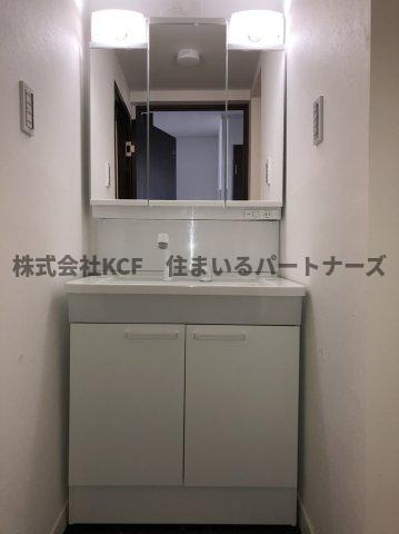 グランツレジデンスの洗面所|使いやすい洗面所です
