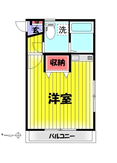 【間取り】 | K-プレイス松原Ⅱ
