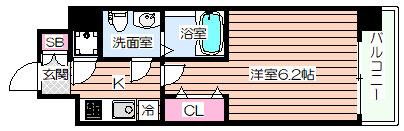 【間取り】 | エスリード大阪シティグランツ