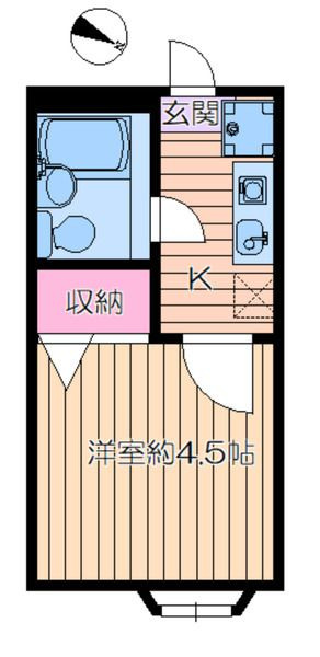 アネックスIIＡの間取り
