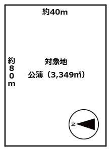 刈谷市野田町大ヒゴ　売地の土地図