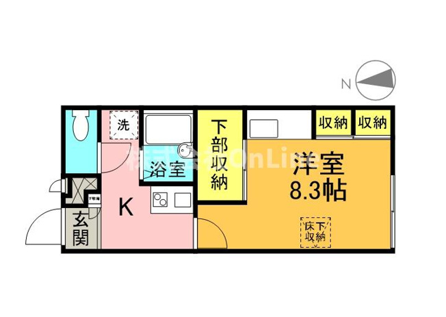 【間取り】 | レオパレスロン