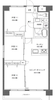 朝日プラザ亀戸の間取り