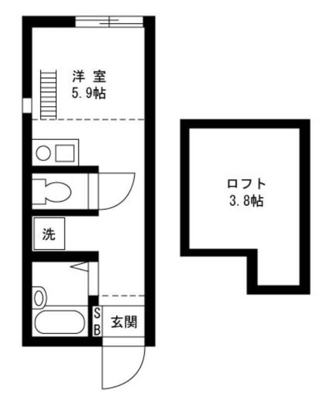 戸塚区上矢部アパートメントＢ棟